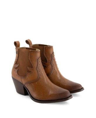 Women's Genuine Leather Western Boots