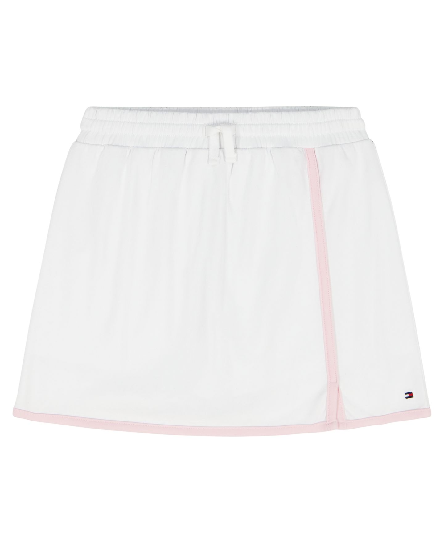 Юбка-шорты Tommy Hilfiger Pull-On Tennis Polo Skort для девочек, цвет: Белый — фото 4