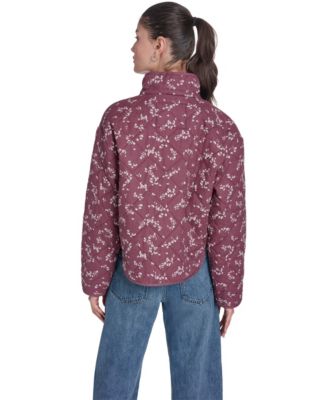 Women's Diamond-Quilted Cotton Jacket