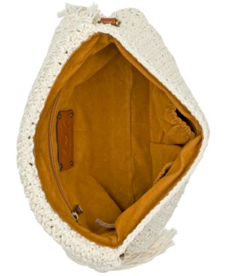 Cannara Small Crocheted Crossbody Bag