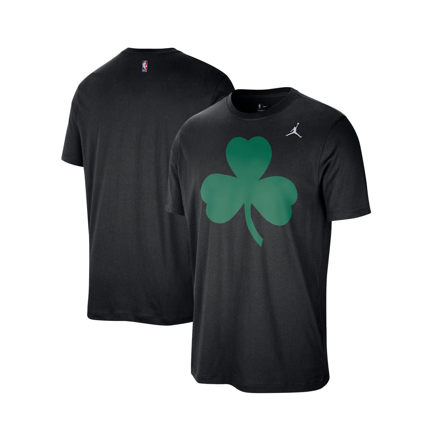 Мужская футболка Jordan Black Boston Celtics Statement Edition Essential — фото 1