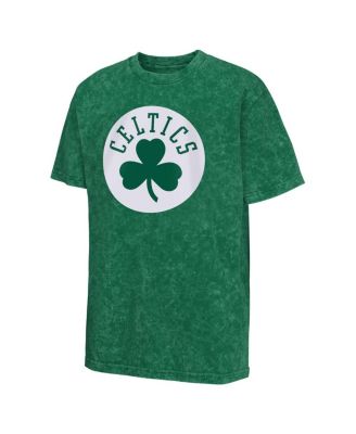 Big Boys and Girls Green Boston Celtics Rugged Defense T-Shirt