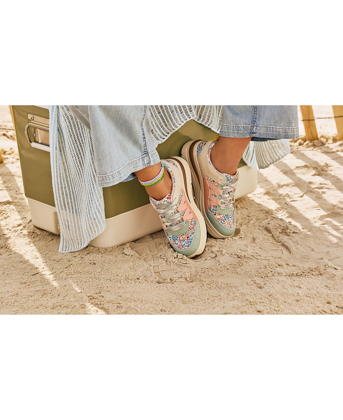 Женские кроссовки Blowfish Malibu Laurel Slip-On, цвет: Рыжевато-коричневый разноцветная искусственная кожа — фото 7