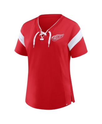 Women's Red Detroit Red Wings Offside Athena T-Shirt