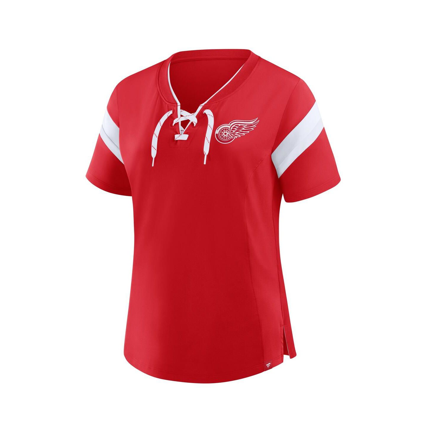 Женская футболка Fanatics Red Detroit Red Wings Offside Athena — фото 4