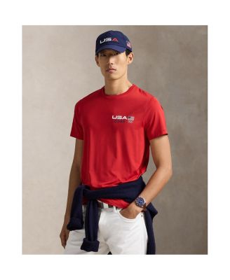 Polo Shirt Ralph Lauren Men's Team USA Stretch Jersey T-Shirt