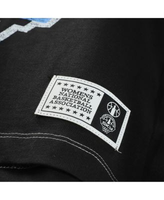 Women's White Chicago Sky Team Split Cropped Boxy T-Shirt