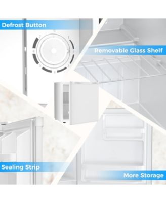 1.6 Cu. Ft. Compact Refrigerator with Chiller Compartment