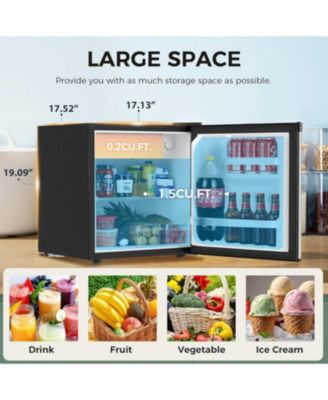 1.6 Cu. Ft. Compact Refrigerator with Chiller Compartment