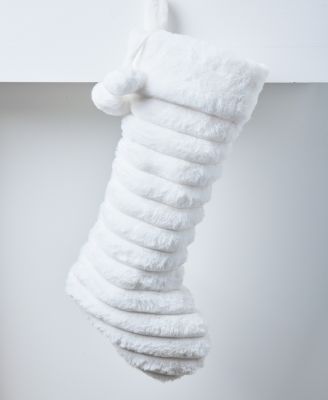 Opulence Faux Fur Christmas Stocking