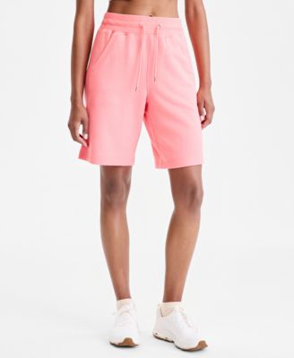 Women's Cotton-Blend Pull-On Bermuda Shorts