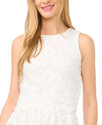 Women's Lace Crew Neck Top