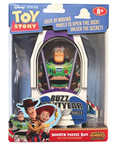 Детская игрушка Fantasma Andy's Toy Chest Toy Story 3D Wooden Puzzle Box, Ages 8+