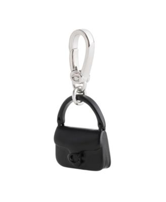 Black Collectible Signature Sculpted C Handbag Jewelry Charm