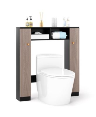 Over the Toilet Storage Cabinet with Adjustable Shelves