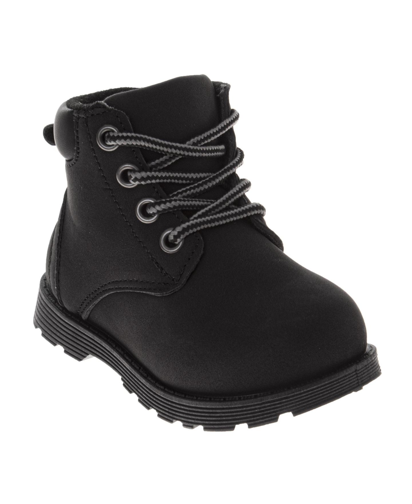 Ботинки Josmo Construction Boots Durable для девочек, цвет: Чёрный — фото 1