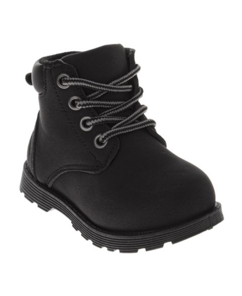 Ботинки Josmo Construction Boots Durable для девочек, цвет: Чёрный