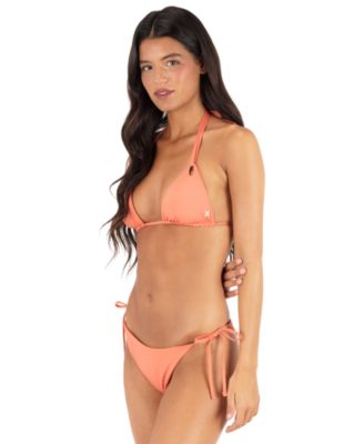 Women's Solid Reversible Side-Tie Bottoms