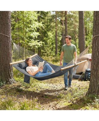 Outdoor Hammock, 2-Person, 440 lbs Capacity,