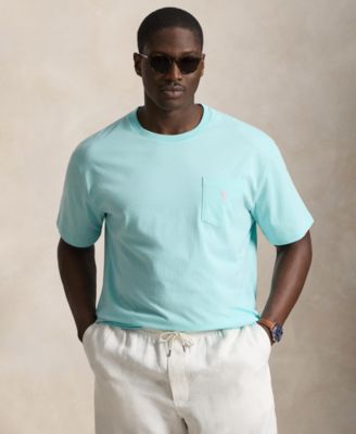 Men's Big & Tall Crew-Neck Pocket T-Shirt