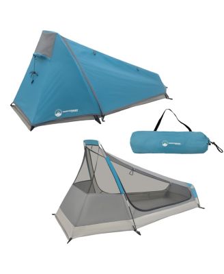 Single Person Tent Ultralight 1 Person Camping Tent with Rainfly and Carrying Bag Lightweight Outdoor Bivy Bag Shelter
