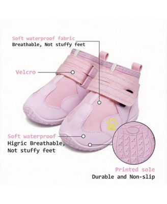 Dog Boots with Reflective Straps and Anti-Slip Soles for Large Dogs