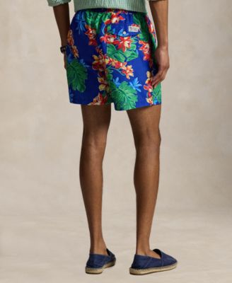 Men's Tropical Floral Swim Trunks