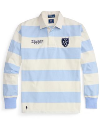 Men's Wimbledon Striped Polo Shirt