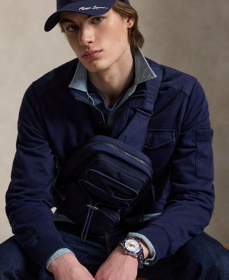 Men's Tonal Logo Sling Bag