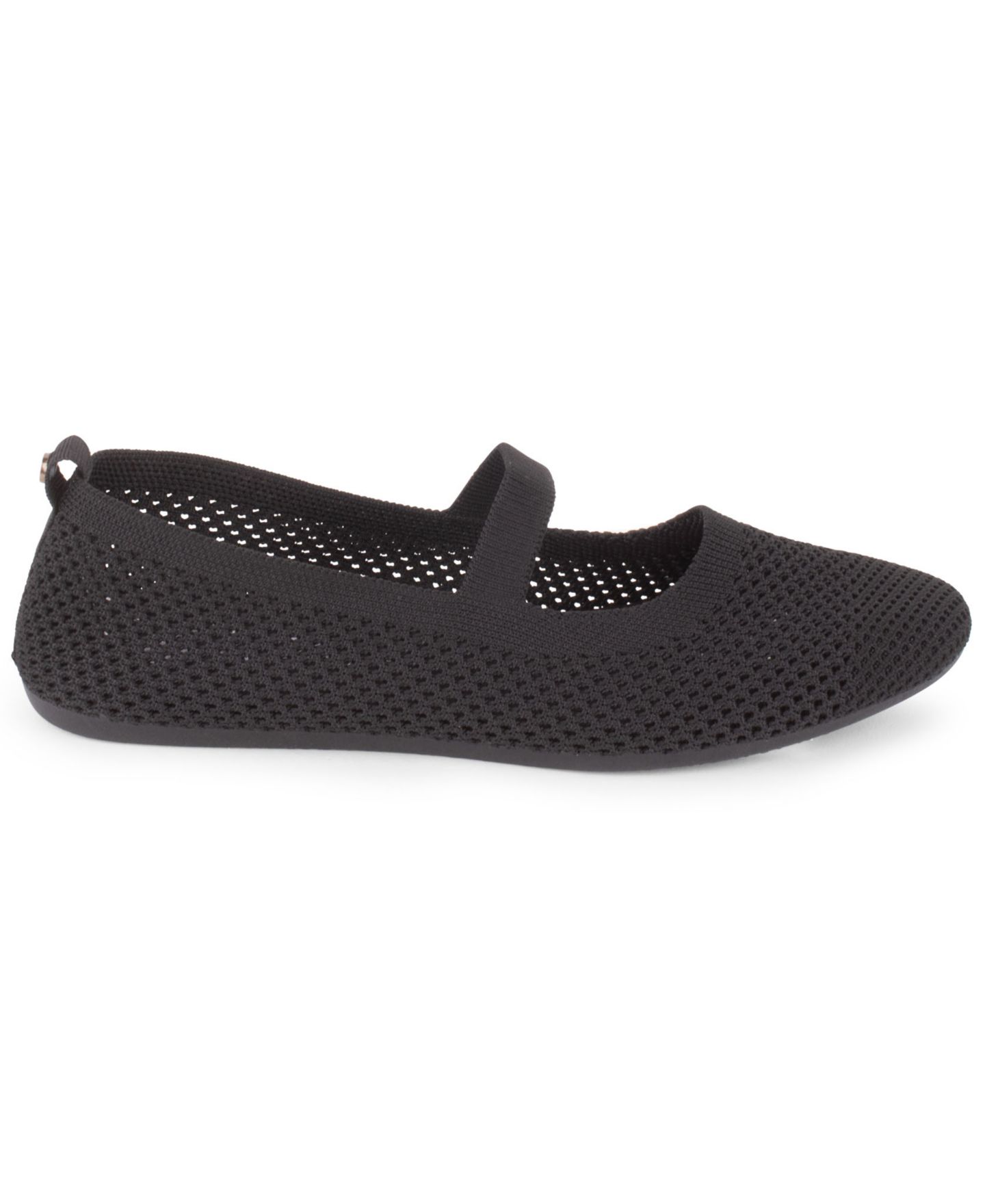 Женские балетки Gloria Vanderbilt Amelie Mary Jane Slip-On Flats, цвет: Чёрный — фото 2