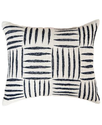 Grace Cotton Blend Decorative Pillow, 14" x 20"