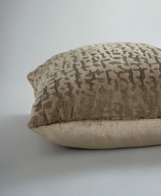 Rowan Velvet Decorative Pillow, 22" x 22"