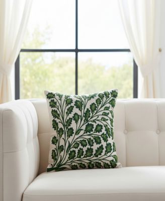 Elizabeth Cotton Decorative Pillow, 18" x 18"