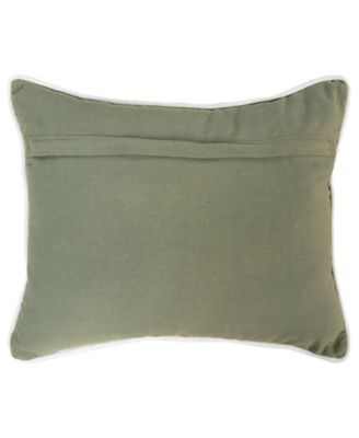 Minnie Cotton Velvet Decorative Pillow, 14" x 20"