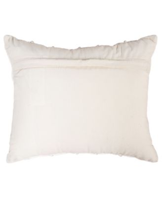 Ella Cotton Velvet Decorative Pillow, 14" x 20"