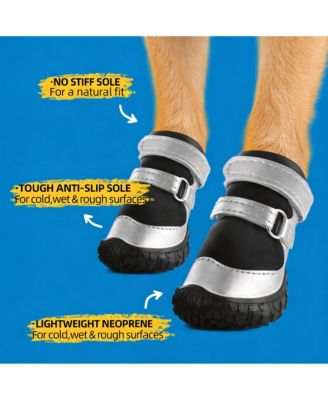 Anti-slip Dog Boots for Small Puppies - Breathable, Reflective, & Paw Protective