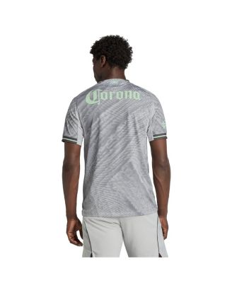 Men's Gray Club America 2025 Third on Field Authentic Jersey