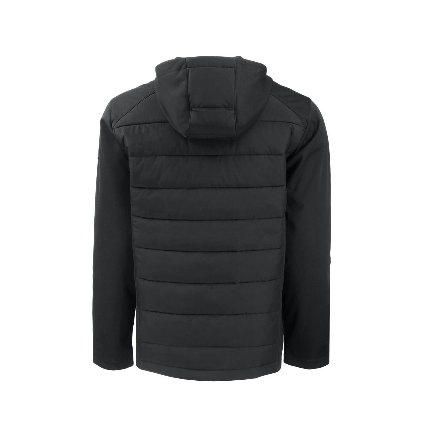 Мужская куртка Cutter & Buck Black Buffalo Bills Evoke PrimaLoft Hybrid Eco Softshell Full-Zip Hooded — фото 3