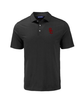 Men's Black USC Trojans Coastline Epic Comfort Eco Polo Shirt