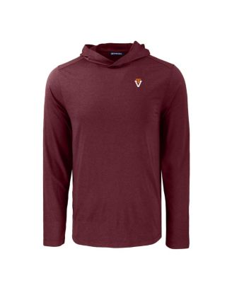Men's Maroon Virginia Tech Hookies Coastline Epic Comfort Eco Long Sleeve Hoodie