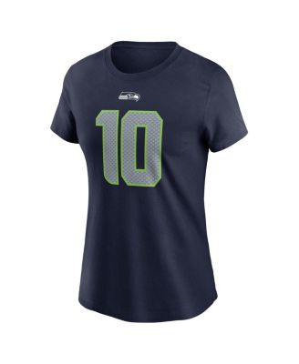 Women's Cooper Kupp College Navy Seattle Seahawks Player Name & Number T-Shirt