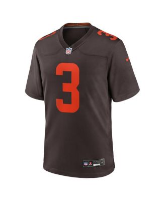 Men's Jerry Jeudy Brown Cleveland Browns Alpha Dawg Game Jersey