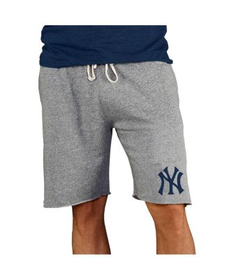 Men's Gray New York Yankees Mainstream Terry Shorts