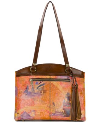 Poppy Large Leather Tote Bag