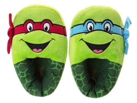 Тапочки Nickelodeon Teenage Mutant Ninja Turtles Slippers Soft, Cozy, and Fun Slip On для мальчиков