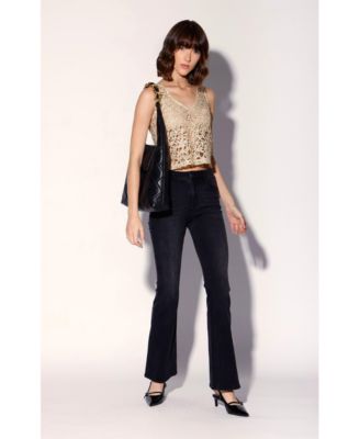 Women's Icon High-Rise Flare-Leg Denim Pants