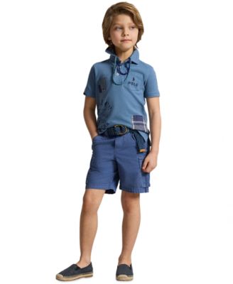 Boys' 2-7 Cotton Ripstop Cargo Shorts