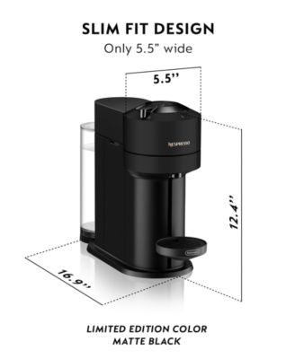 Vertuo Next Coffee and Espresso Maker with Aeroccino Milk Frother, 2-Pc. Set, Model ENV120