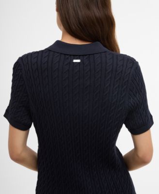 Women's Hartland Knitted Polo Jumper