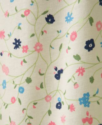 Women's Printed Capri Mid-Rise Pants